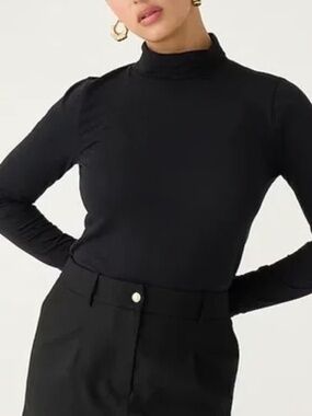 Jcrew Tissue turtleneck - Black - L